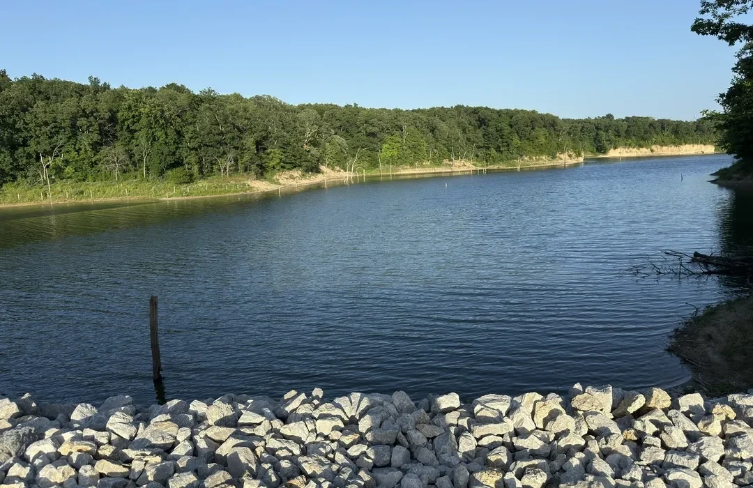 Lake Shelbyville in Illinois