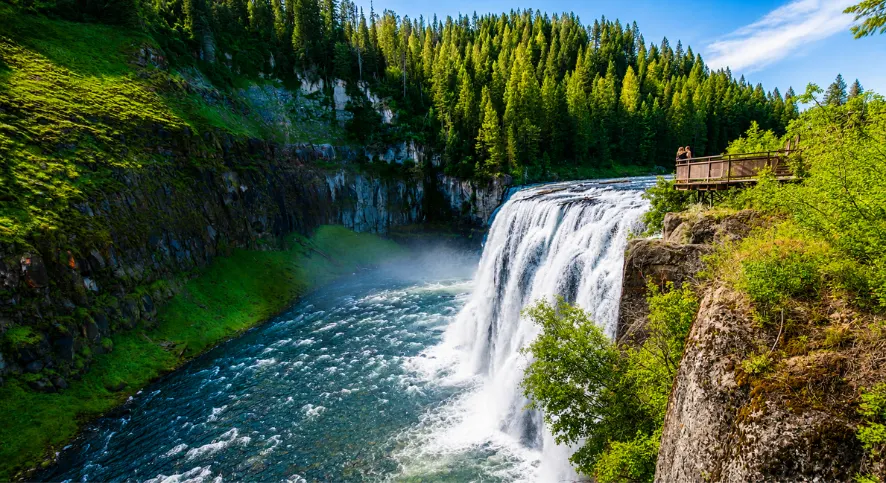 Feature Image of Idaho's Mesa Falls