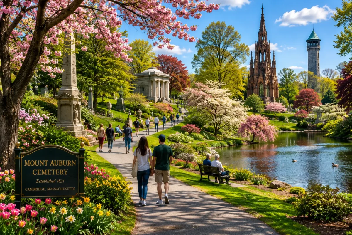 Image of Mount Auburn Cemetery