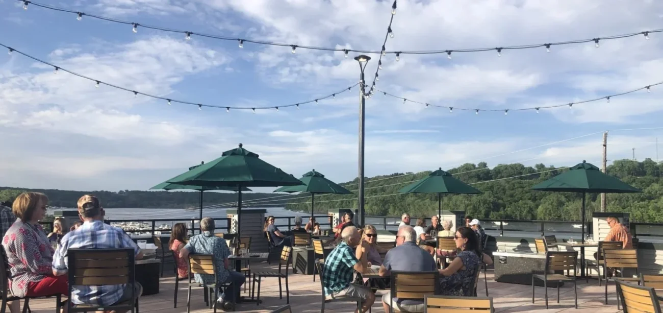 Rooftop Dining. image