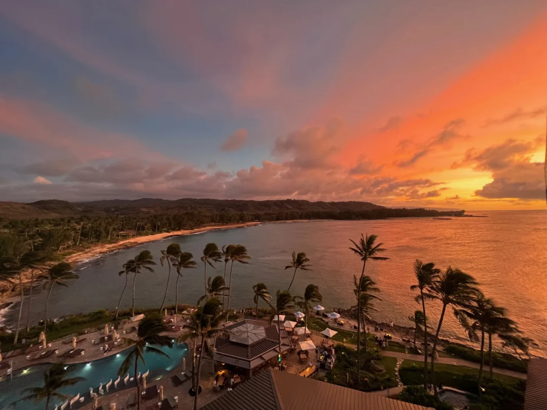 Sunset on the North Shore 