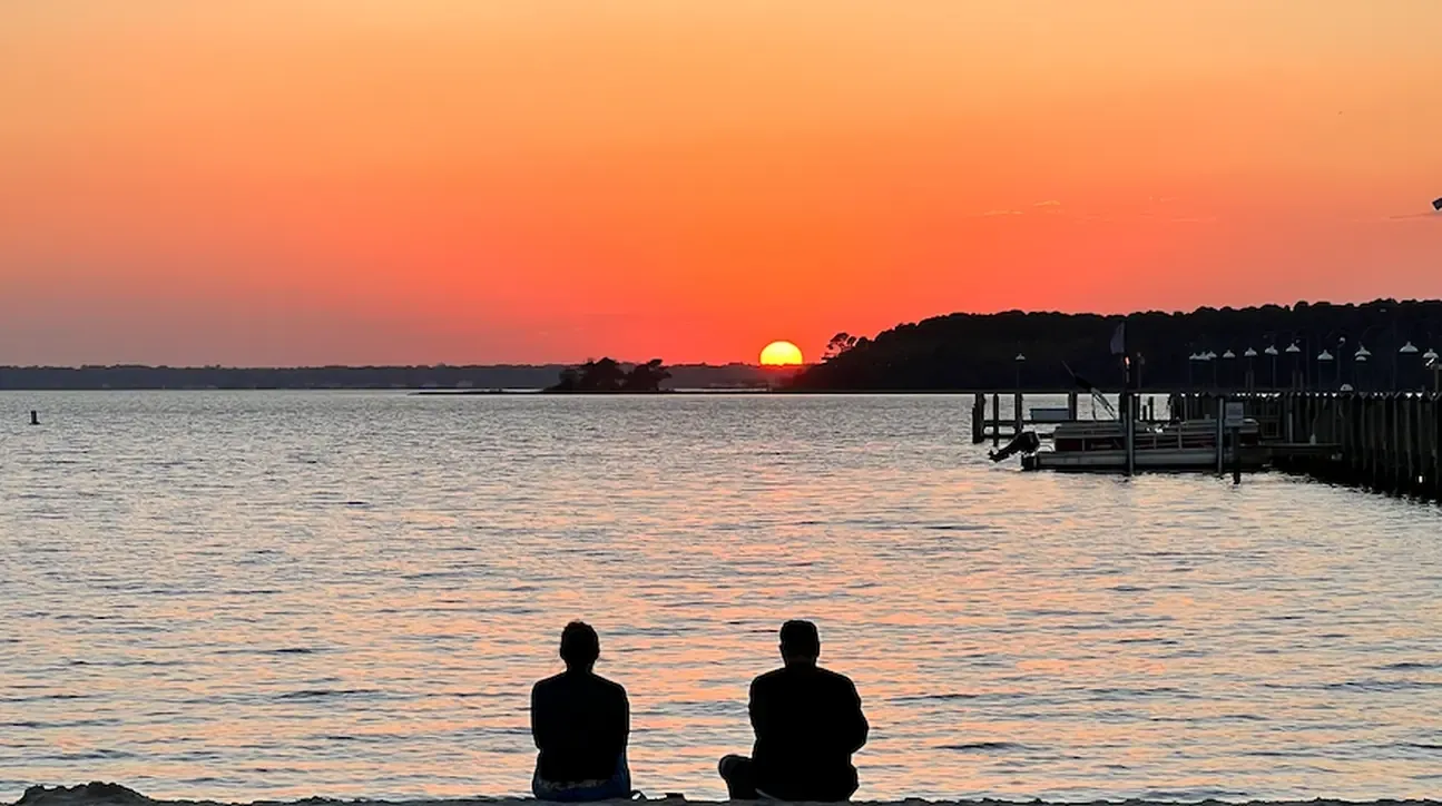 Stunning View of Sunset from Dewey Beach