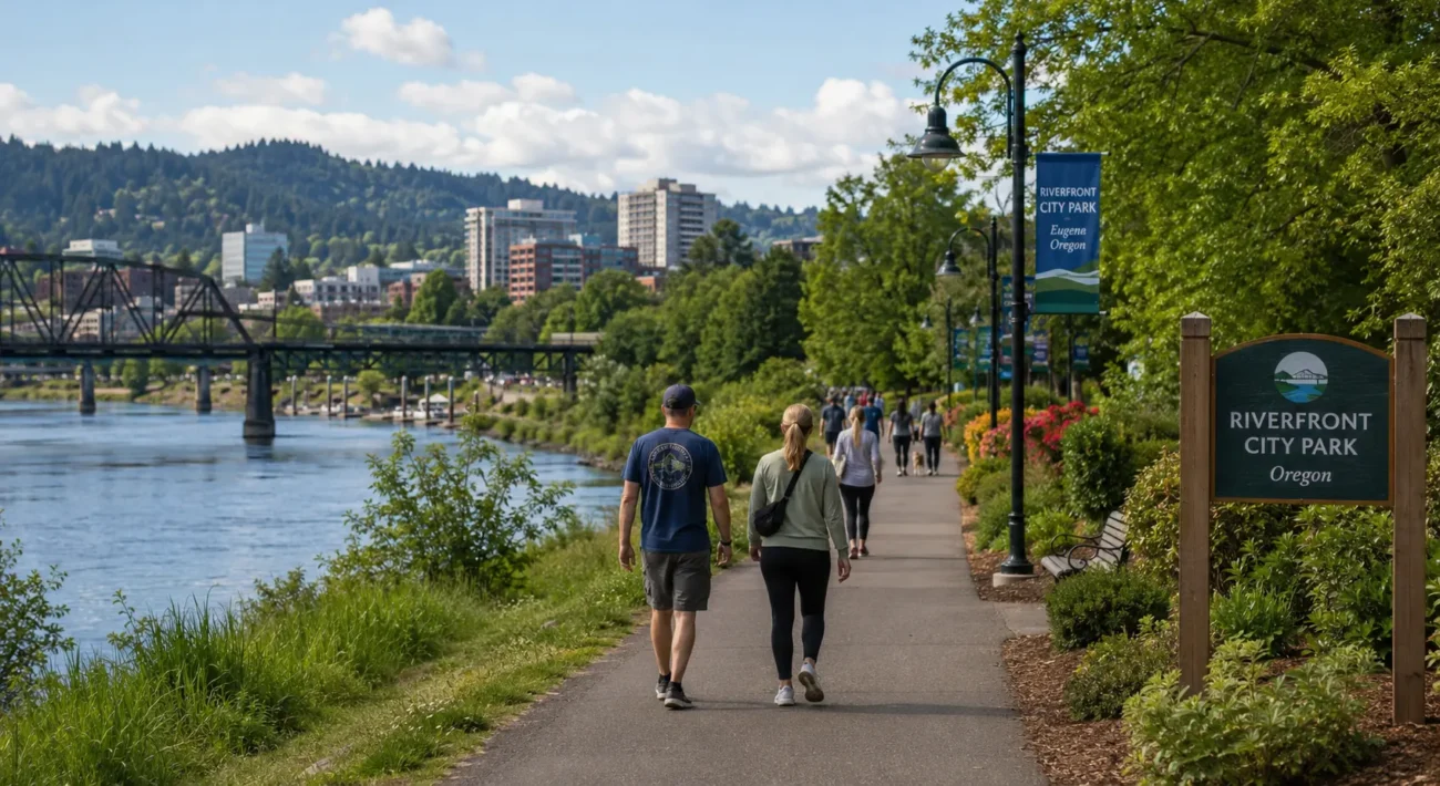 Walk Along the Riverfront Trails
