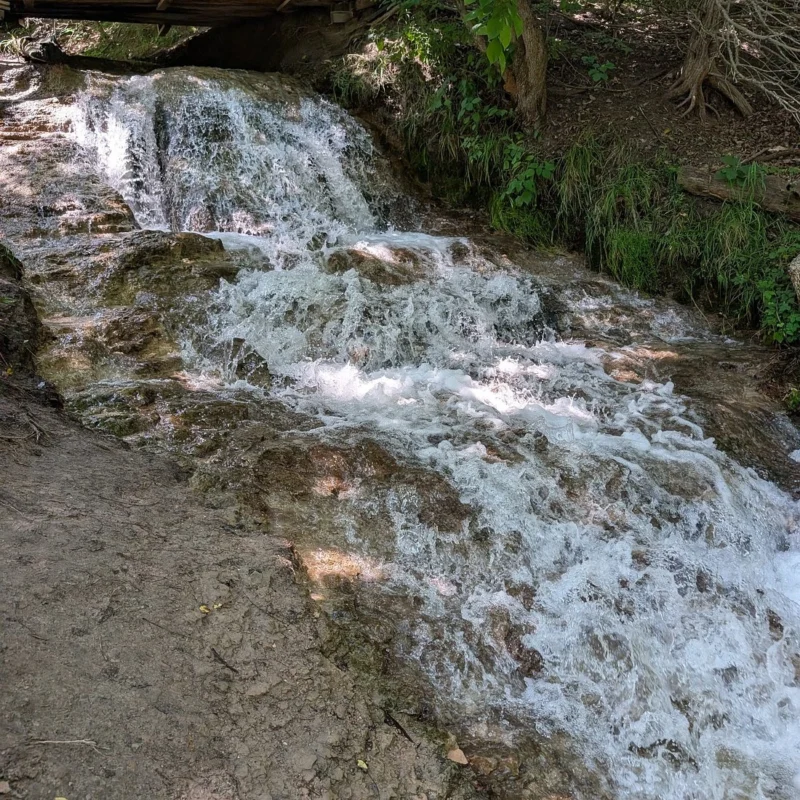 Waterfall at Smith Falls State Park