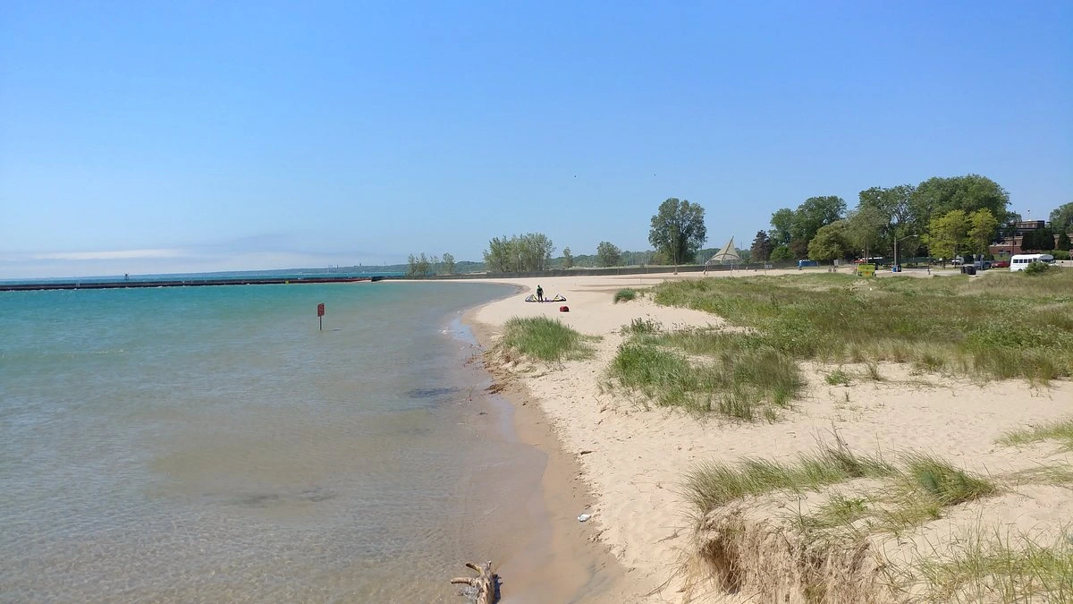 Waukegan Municipal Beach in Illinois