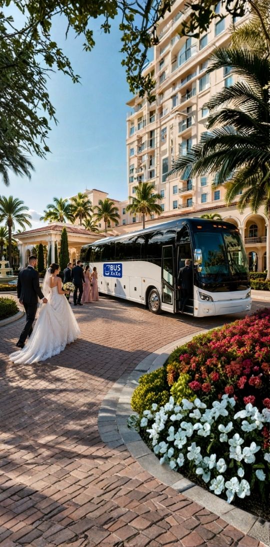 Miami Wedding Shuttle Bus
