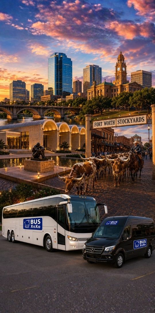 Fort Worth Charter Bus Rental