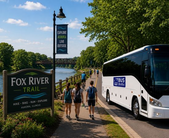Fox River Trail, Aurora Illinois