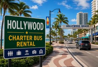 Hollywood Charter Bus Rental